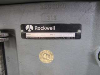 Rockwell Drill Press 15 floor model all new electricals 115/230 volt 