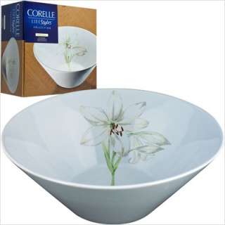 Corelle LifeStyles White Flower Serving Bowl 82 74352 071160041158 