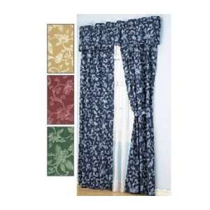  Thermal Backed Floral Draperies   48 x 45 Drapes