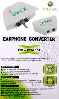 Headphone Headset Converter Adaptor Xbox 360 Xbox360  