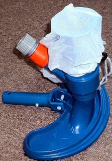 Pool & Spa Jet Vac Vacuum w/ Brush, Bag & Hose adapter  