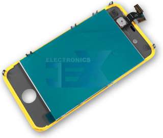 Full Yellow Conversion Kit Front LCD Digitizer Back Housing for IPhone 