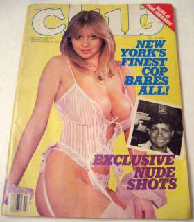 Club Magazine July 1985 New Yorks Finest Cop Bares All  