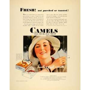  1932 Ad Camel Cigarettes R. J. Reynolds Tobacco Winston 