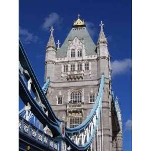 Wallmonkeys Peel and Stick Wall Decals   Tower Bridge 002   Removable 