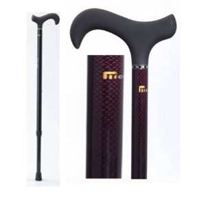   Wound Walking Cane with Soft Derby Handle