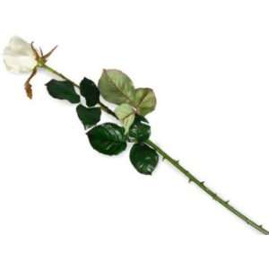    Winward Rose Collection Small White Silk Flower