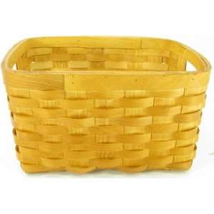  Wicker basket wd chp rect small