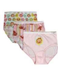 Curious George Sparkles and Lace   3 Pack Girls Briefs for girls