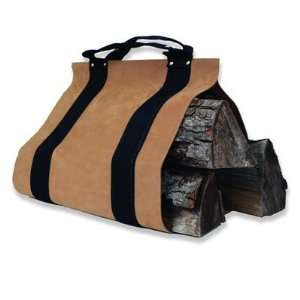  LEATHER LOG CARRIER