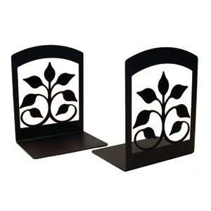 Village Wrought Iron BE 109 Leaf Fan Bookends 