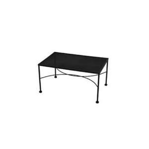  Meadowcraft Accessory Wrought Iron 36 x 24 Micro Mesh Coffee Table 